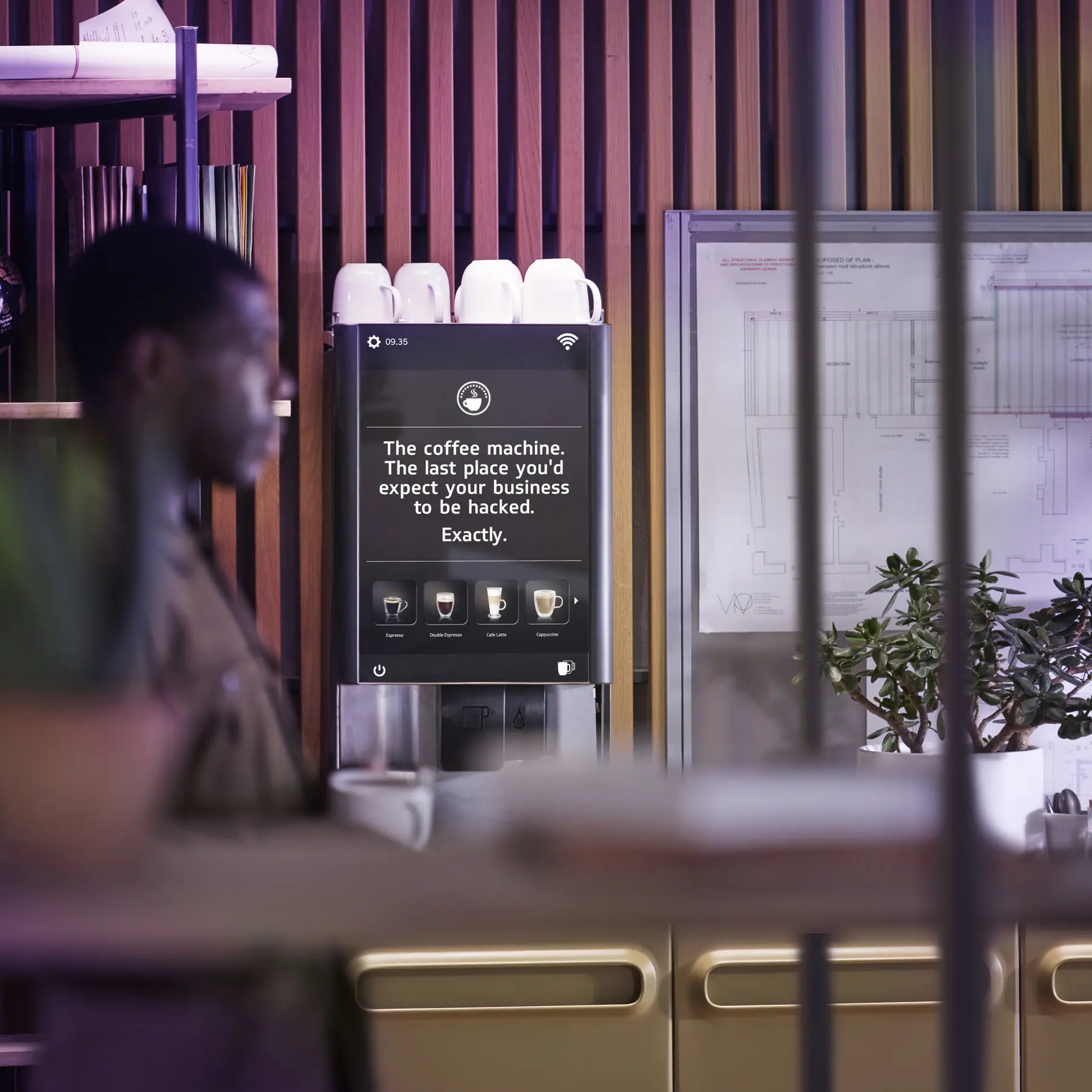 Coffee machine – BT – Cyber Security